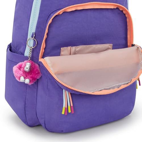 Image of Kipling Women's Seoul Fc 15 inch Laptop Backpack, Durable, Roomy with Padded Shoulder Straps, Built-In Protective Sleeve