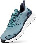 FitVille Men's Running Shoes, Maximum Support & Comfort, Built for Bigger Men Needing Wide Toe Box & High-Instep, Explosive Energy Return, Featherlight Sneakers for Road, Gym, All-Day Wear