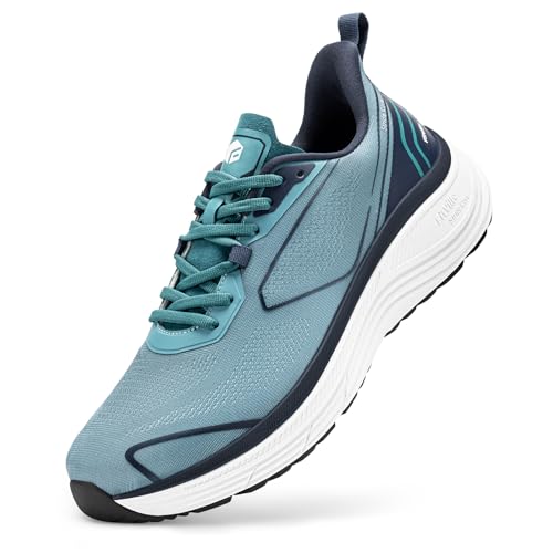 Best Running Shoes for High Instep: Top Picks 13 FitVille Men's Running Shoes Wide Width, Maximum Support for Bigger Men, Wide Toe Box & High-Instep Fit, Explosive Energy Return, Featherlight Walking Sneakers for Flat Feet