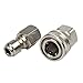 WILTEEXS 18709 3/8-Inch Stainless Steel Quick Connect Pressure Washer Adapter Set, Max Pressure 5000 PSI Rating