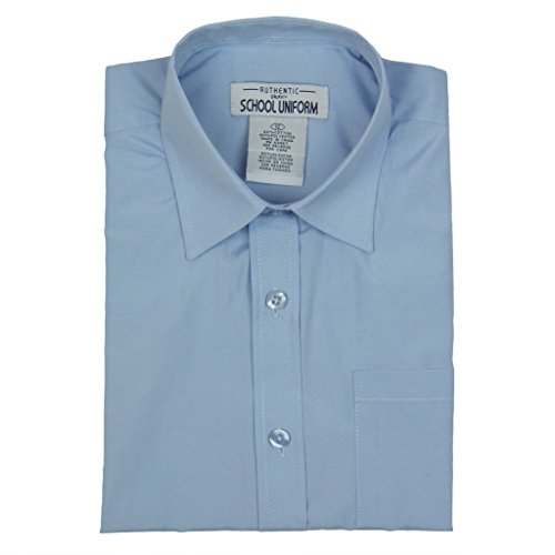 Image of Authentic Galaxy Boys School Uniforms Short Sleeve Broadcloth Shirt