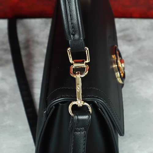 Image of NFI essentials Satchel Bags Ladies Purse Handbag Premium Women Shoulder Travel Bag for Work Gifts for Wife /Mother /Sister Stylish Office College Party Bag