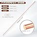 PATIKIL 3Pcs 99.99% Pure Copper Round Rod, 2.8mm / 0.11