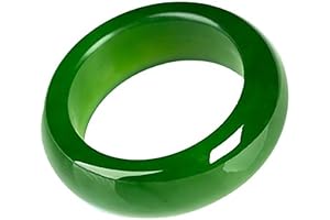 Natural Jade Rings for Women Size 8