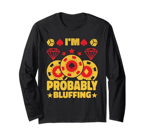 I'm Probably Bluffing Funny Poker Lover �|�[�J�[ �M�����u�� �j�� ����T�V���c