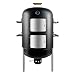 Joyagrill Smoker BBQ XXL L67 x 52 x 104H cm Thermometer, Belüftungsöffnung, 2-stöckiger Fleischräucherofen mit 5 Holzgriffen und Rippenhalter mit 4 Haken für Partys, Garten-BBQ, Camping-Grillen