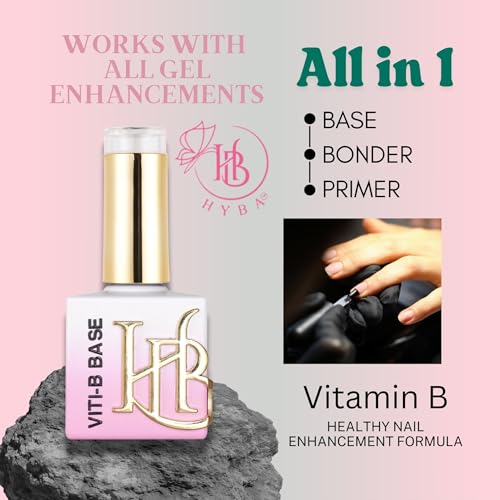 HYBRID Viti-B Base Coat Gel de Uñas 18ml miniatura 5