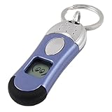 Uxcell a12011500ux0060 Blue Silver Tone LCD Display Static Electricity Re