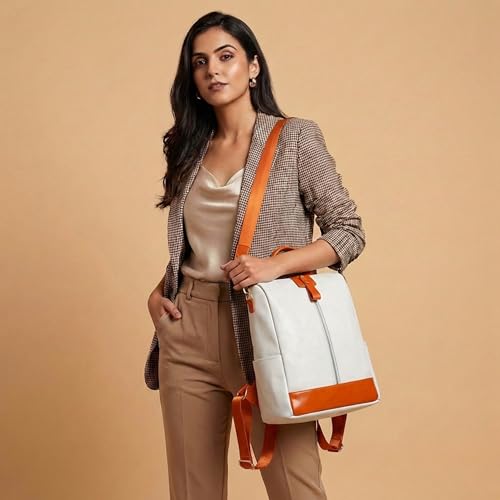 Image of VISMIINTREND Leather Backpack Bags for Women | College Backpack Bags for Girls | Ladies Purse Handbag | Gift for Woman