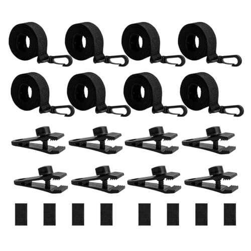 WJnflQN Kit de correas de manta solar, juego de cierre de carrete de cubierta solar, agarre fuerte, fácil instalación, accesorios de correa de natación en el suelo para el hogar, hotel, patio, piscina