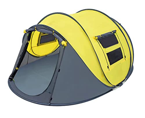 Tente de camping automatique 4 places imperméable avec système pop up rapide
