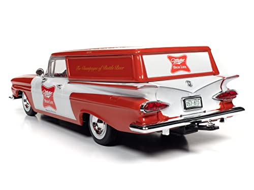 Auto World 1959 Chevrolet El Camino 1:24 a escala miniatura 4