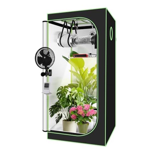 Melko Growbox 80x80x180 cm Growschrank Growzelt Zuchtzelte Zuchtschrank für Homegrowing Pflanzenzucht Ganzjährige Pflanze, Lichtdicht und Wasserdicht 12 Eikuavons Growzelt Komplettset 80x80x180cm – Indoor Hydroponik Zelt inklusive 240W Faltbarer LED Grow Lampe und Vollspektrum Belüftungssystem