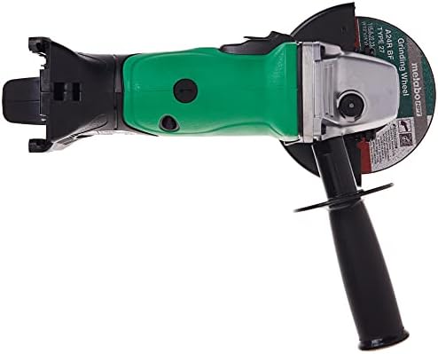 Metabo HPT 18V MultiVolt 4-1/2-Inch Cordless Angle Grinder Slide Switch w/ Lock-On Tool Only - No Battery Lifetime Tool Warranty G18DSL2Q4