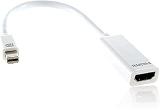 محول منفذ عرض صغير الى اتش دي ام اي لاجهزة ابل ماك بوك، عدد المنافذ: 4، متعدد الألوان