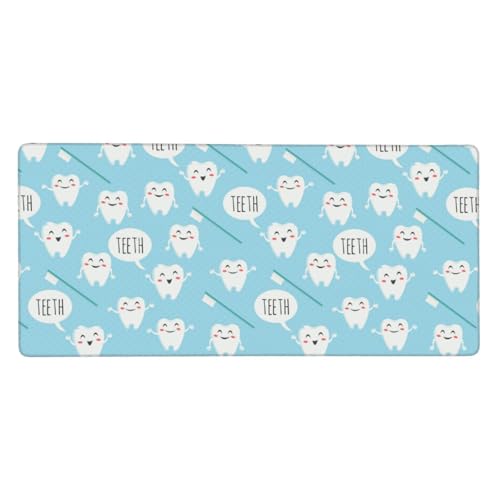 Tapis de souris grand format dentiste parfait pour embellir votre bureau de cabinet