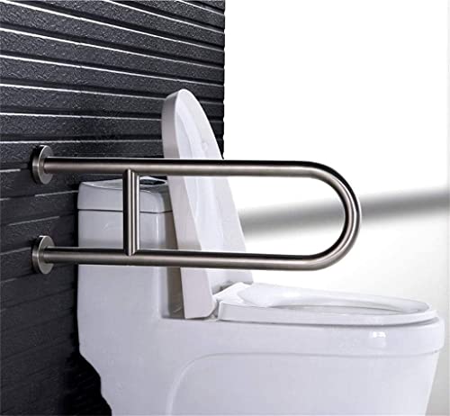 handrail Grab Rails,Bathroom Handrail Shower Grab Rail Free of Leadsturdy Shower Safety Grab Bar for Bathtub, Shower Grab Bar Stainless Steel Bathroom Handrail Safety Hand Support Toilet Non Skid Gra