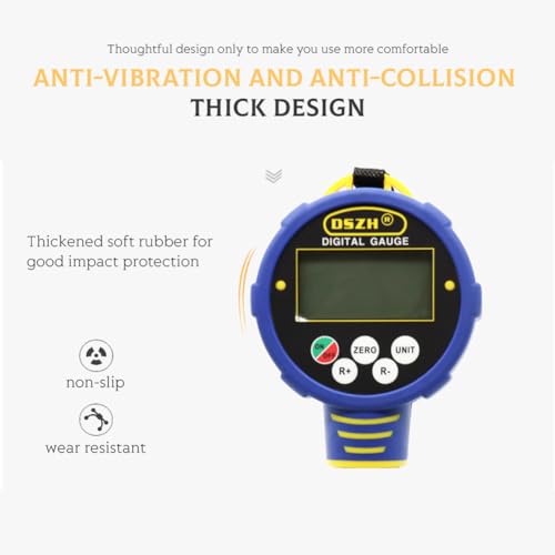 Image of Generic Digital Refrigerant Pressure Gauge, HVAC Vacuum & Low Pressure Tester with 82 Refrigerants Database for Air Conditioning R32 - 1 /8 NPT