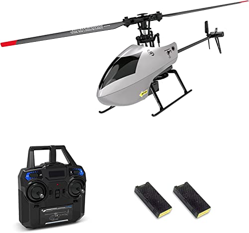 GoolRC C129 V2 RC Helicopter, 4 Channel Remote Control Helicopter with 6-Axis Gyro, 2.4GHz RC...