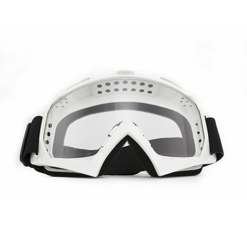 Generico Occhiali Moto,Mascherina Moto,Mascherina Motocross Occhiali da motocross sci equitazione Sport Neve sole for moto Protezione antivento Caschi ciclismo