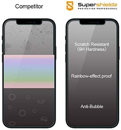 (2 Pack) Supershieldz Designed for iPhone 13 Pro Max/iPhone 14 Plus (6.7 inch) Tempered Glass Screen Protector with (Easy Installation Tray) Anti Scratch, Bubble Free
