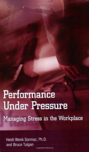 By Heidi Wenk Somaz Performance Under Pressure (Manager's Pocket Guide Series) [Paperback]