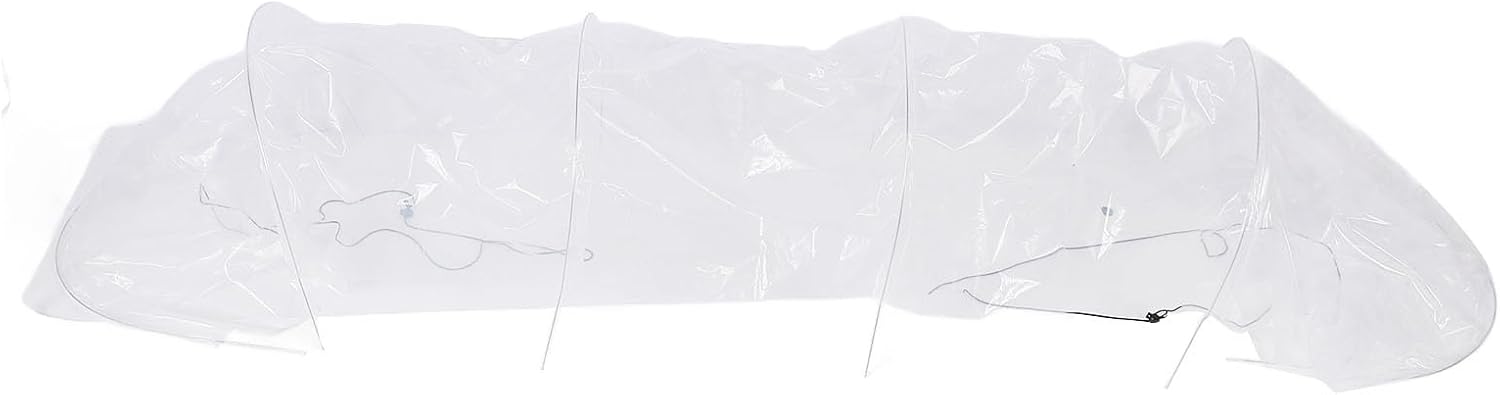 Asixxsix Greenhouse Tunnel Shade Net, Heavy Duty Weather Protection for Plants with Heat Retention and Easy Installation for Garden Vegetables Outdoor Use (#3)