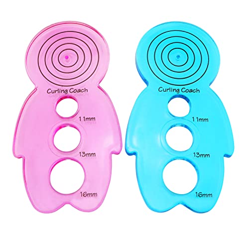 Zyamy 2Pcs Quilting Curling Coach Paper Quilting Tools, Origami Paper Quilting Rolling Diy, Paper Quilting Grooving Tools Of Different Sizes, (1 X Blue + 1 X Red) #TOP16
