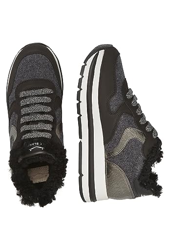 VOILE BLANCHE Women's Maran Shearling Platform Sneakers3