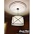 Ekena Millwork CM23VA 23 1/2-Inch OD x 3 1/2-Inch ID x 2 1/8-Inch P Vaduz Ceiling Medallion