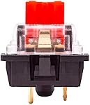 OUTEMU (Interrupteur 3 Pin toucheur DIY Interrupteurs remplaçables pour clavier mécanique de jeu (rouge)