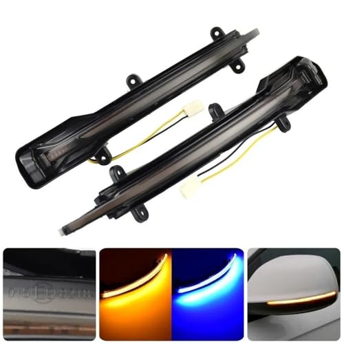 Clignotant dynamique de rétroviseur droit avec LED à défilement fluide - 3