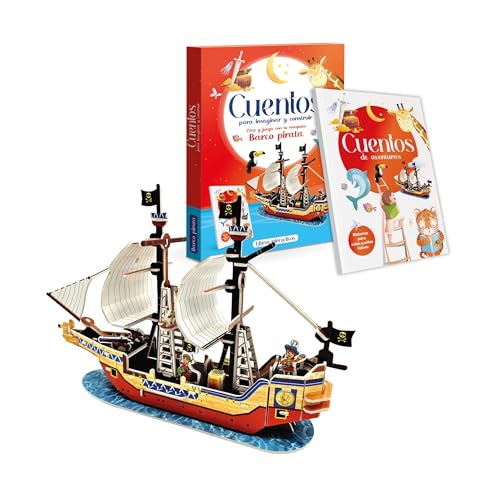 CUENTOS PARA IMAGINAR Y CONSTRUIR 3D - BARCO PIRATA