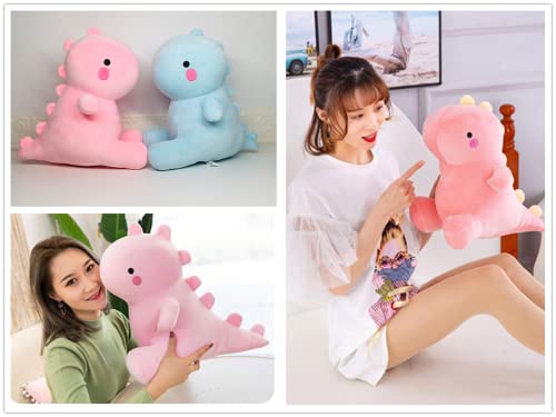 Niedliche Dinosaurier Plüschtiere, Kawaii Puppen, Dinosaurier Plüschtiere, Kinder Zimmer Dekoration, Rosa