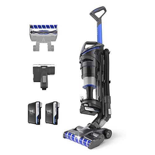 Vax Edge Cordless Upright Vacuum Cleaner 1-1-142387, Aspirateur, Gris/Bleu