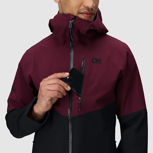 Image of Outdoor Research Men's Foray 3L Jacket | Waterproof, Windproof, Hooded, Long Sleeve, Standard Fit