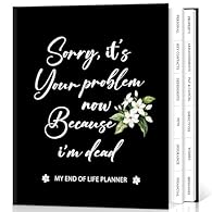 【Comprehensive End of Life Planner】This end of life organizer planner features 20 well-structured sections including personal info, medical data, passwords, dependents, pets, finances, will, and final wishes, helping loved ones easily find everything...