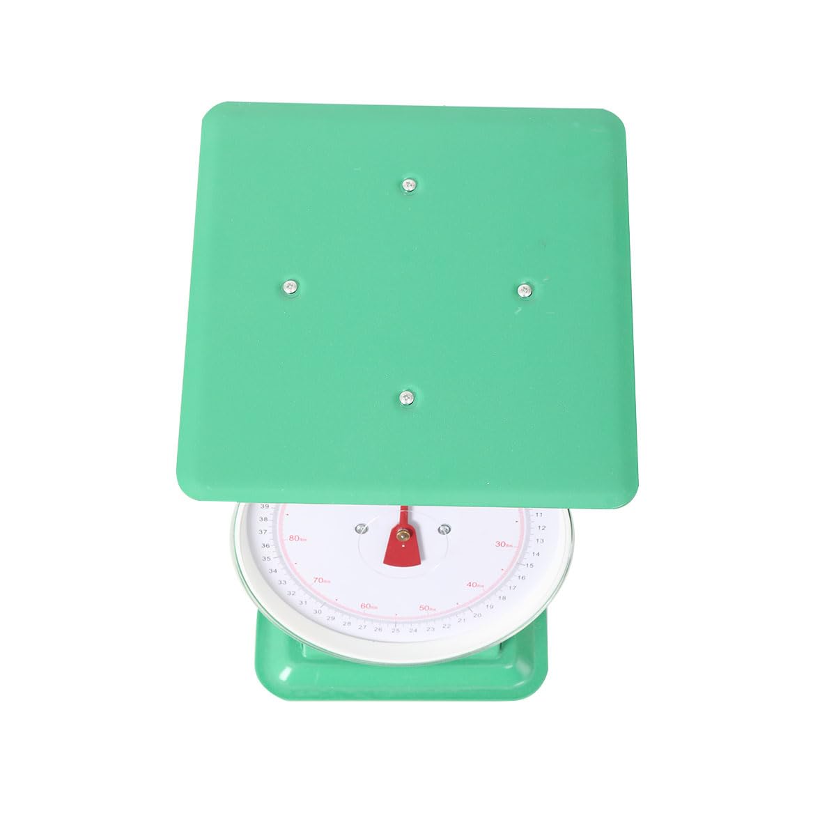 Bilancia meccanica resistente per cucina e cibo, con quadrante industriale, con piattaforma in acciaio inox, 50 kg