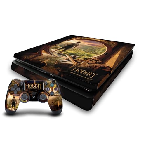 Skin PS4 Slim autocollant vinyle Le Hobbit protection console de jeu DualShock 4