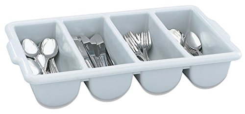 Vollrath Cutlery Holder,4 Compartment,Gray,52654