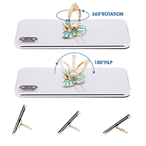 Cobee Supporti per Anelli per Cellulare, 4 Pezzi