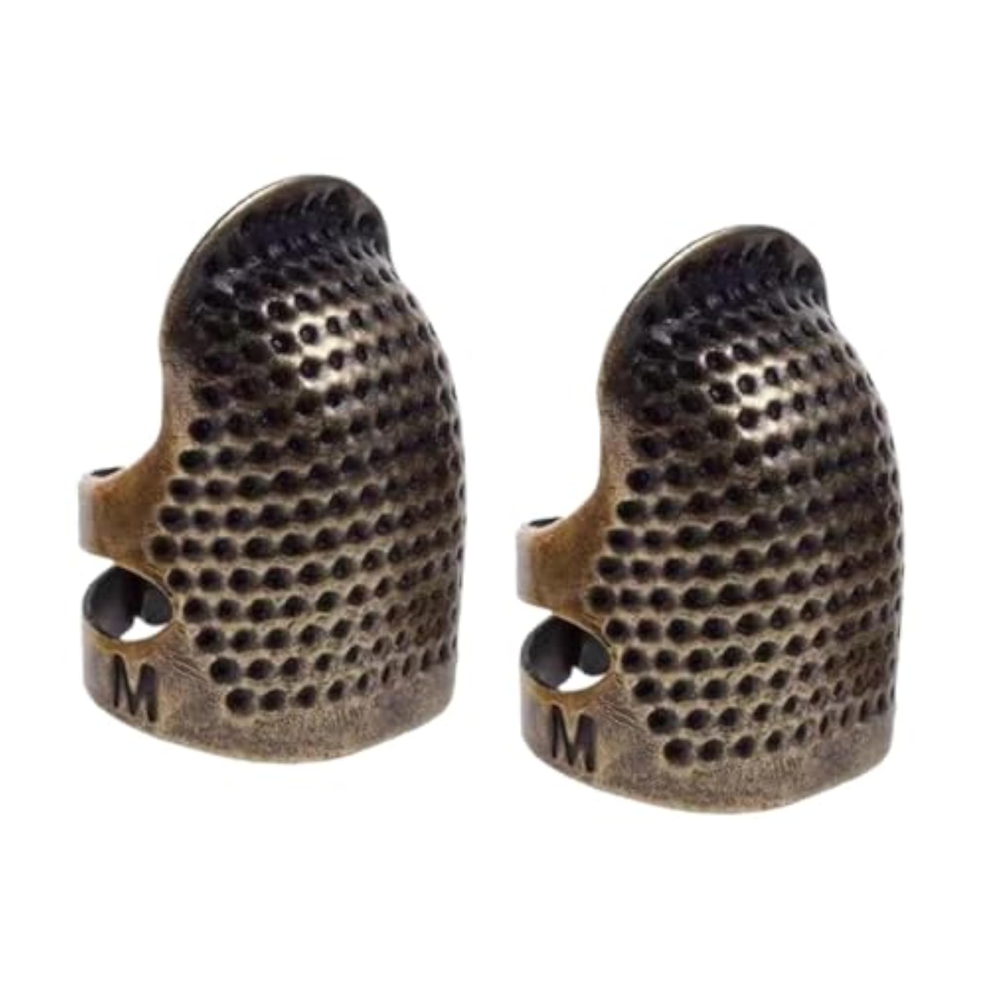 2Pcs Sewing Thimble Finger Protector Fingertip Thimble for Craft Accessories