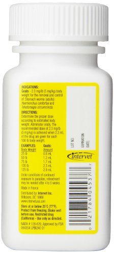 Merck Safeguard Goat Dewormer, 125ml - Image 3