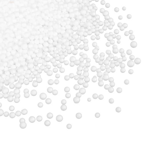 EXCEART Partículas Material y Fácil de Transportar de de Relleno para Sofá y Cojines Adecuado para Proyectos de Manualidades y Bolsas de Frijoles