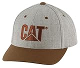 CAT Men's 1120235 Wool Logo Cap - One Size Fits All - Heather Gray