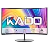 Kado Dual Monitor Setup - 2-Pack 27 Curved 1920x1080 Computer Monitor 1500R 75Hz VESA Mount HDMI Office Gaming Hybrid Built-in Speakers (C27X Dual Series)
