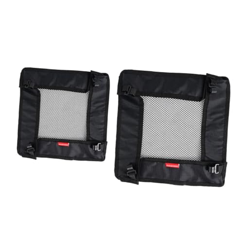 Toddmomy 2 Piezas red colgante de almacenamiento plegable tendedero de viaje cámping cestas almacenaje cesta almacenaje contenedores de malla accesorio para acampar tela escocesa 210d