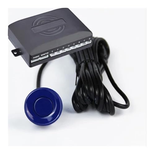 Radar recul voiture kit capteurs stationnement PDC 8 detecteurs 12V