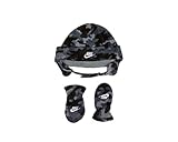 Nike Infant Boys' Beanie with Ear Flaps & Mittens 2-Piece Set - Grey Camo- Infants (One Size Fits Al
