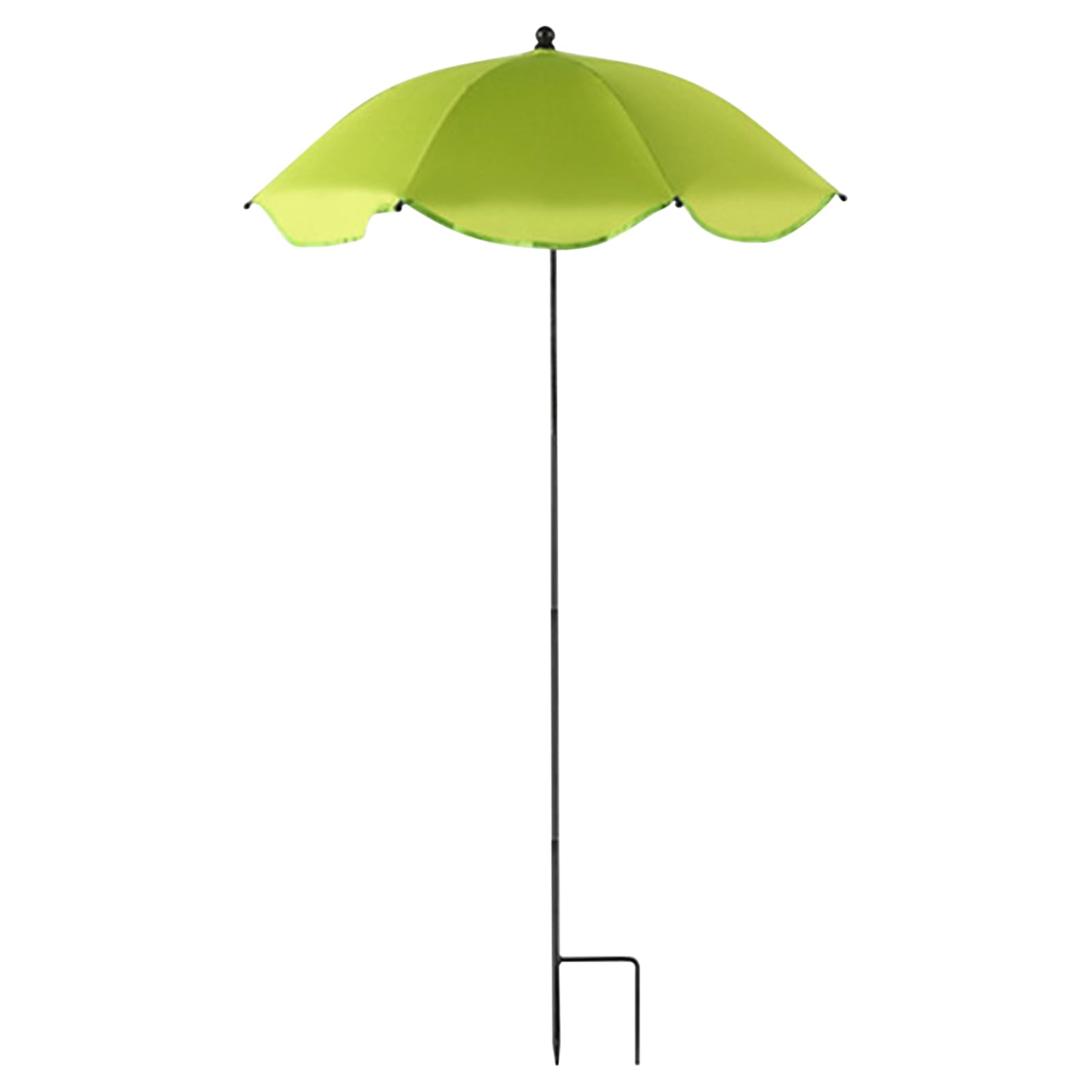 Xuminny Plant Umbrellas for Outdoor Plants, Large Garden Plant Umbrella Shade with Plant Stake, Outdoor Sunlight Shade And Rain Protection Umbrella For Potted Plants (Green)